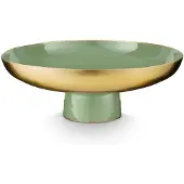 Pip studio Servierschale Metal Mid Green 35x12,5 cm
