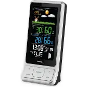 Technoline WS 6441, Silber, Innen-Hygrometer, Innen-Thermometer, Außen-Hygrometer, Außen-Thermometer, Hygrometer, Thermometer, Hygrometer, Thermometer, 20 - 99%, 20 - 99%