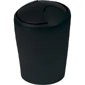 Spirella 7610583149541, 2 l, Rund, Polypropylen (PP), Schwarz, Manuell, 15 cm