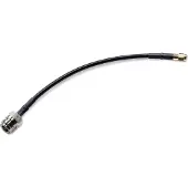 Lancom Systems AirLancer AN-RPSMA-NJ, Antennenadapter, Schwarz, 1 x RPSMA-Male - 1 x N-Jack, 1 Stück(e), AirLancer ON, China