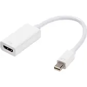 Vivanco ViVanco45495, 0,1 m, Mini DisplayPort, HDMI Typ A (Standard), Männlich, Weiblich, Schwarz