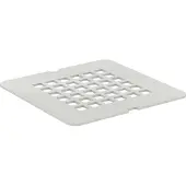 Ideal standard Ablaufabdeckung für Ablaufgarnitur 90mm, KV169FR, Farbe: Carraraweiß