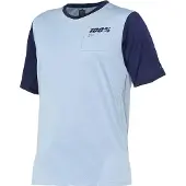 100% Ridecamp Trikot Jugend türkis/blau 170 2020 Fahrradtrikots