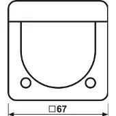 JUNG KNX Automatik-Schalter CD 3281 WW