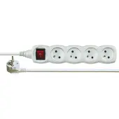 Emos 1902141000, Geändert, Weiß, 4 AC-Ausgänge, 10 m, 250 V, 10 A