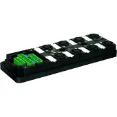 Murr Elektronik MVP12, 8xM12, 5pol, Grundmodul ohne Haube, mit Pot. Trennung