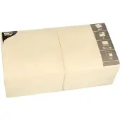 Papstar Servietten 3-lagig 330x330 mm creme, 250 St.