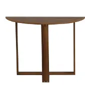 Skye Decor , Middle - Walnut, Schreibtisch, Nussbaum, 100 % MELAMINBESCHICHTETE SPANPLATTEN, 106 x 45 x 77 cm