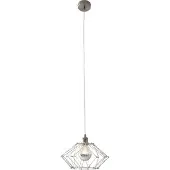 Näve Pendelleuchten - Metall-/Pendelleuchte "FYN" Ø: 40cm silberfarben, Hängelampe im Industrial Style, aus Metall in silber, 110 cm hoch, Ø 40 cm, E27-Fassung