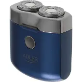 Adler AD 2937, Rotationstrasierer, Blau, Akku, Lithium-Ion (Li-Ion), 250 mAh, Integrierte Batterie