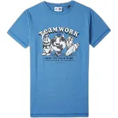 O'Neill T-Shirt Hybrid Teamwork Kinder Princess Blue-Größe 152