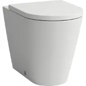 Laufen Stand-WC KARTELL Tiefspüler, spülrandlos weiss matt