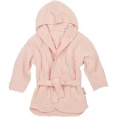 Meyco hydrofiele Bademantel mt 74/80 pre-washed uni soft pink