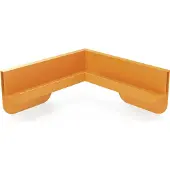 MAGNETOPLAN MAGNETOP. Eckablageschale Infinity Wall 114661028 melonengelb 42x42x8.5cm