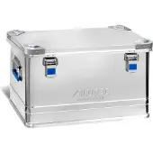 Alutec Transportbox INDUSTRY 60, Aluminium, 60 l, L 350 x B 245 x H 315 mm, mit Stapelecken, stabiler Deckel