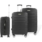 HTI Kofferset 3-teilig ABS Travelstar