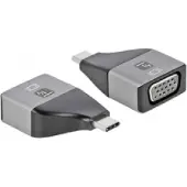 Techly Adapter USB-C M to VGA F