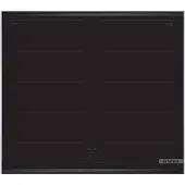 Bosch Serie 4 NXX675CB5E, Schwarz, Integriert, 60 cm, Zonen-Induktionskochfeld, Glaskeramik, 4 Zone(n)