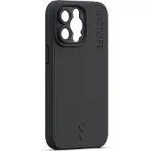 ShiftCam iPhone 13 Pro Etui - Hartschalenetui für LensUltra Objektive - veganes Leder - kratzfrei - wasserfest - stoßfest - geeignet für iPhone 13 Pro - anthrazit