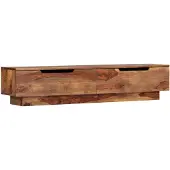 vidaXL TV-Schrank 145x30x30 cm Massivholz