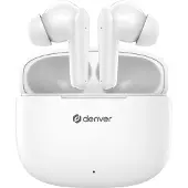 Denver TWE-48W, True Wireless Stereo (TWS), 20 - 20000 Hz, Anrufe/Musik, Kopfhörer, Weiß