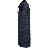 NAVAHOO Steppweste "Steppweste Brezelchen", Damen, Gr. XS, blau (navy), Obermaterial: 100% Polyester PES. Futter: 100% Polyester PES. 100% Polyester PES., Westen Steppweste