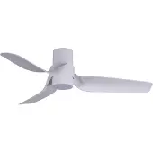 Beacon Nautica Deckenventilator mit Licht, weiß, leise - Beacon , Nautica, dimmbar, Weiß, für Wohnzimmer, Kunststoff, Modern