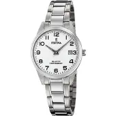 Festina F20509/1 Uhr Damenuhr Edelstahl Datum silber