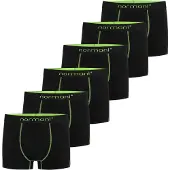Normani 6 weiche Boxershorts aus Baumwolle