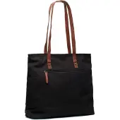Chesterfield Alicia Washed Canvas Shopper black