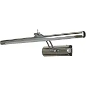 Licht-Erlebnisse Spiegelleuchte Metall LED IP44 55 cm breit mit Schalter Chrom 4000 K neutralweißes Licht 850 lm