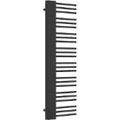 Neu.haus Handtuchheizkörper 'Kviteseid' mit Anschlussabstand von 50 mm Stahl 146 x 45 cm Schwarz