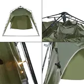 Pro-Tec LED-Pavillon 'Barendrecht' 250x250x190cm Grün