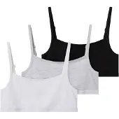 TWO SOON 3er-Pack Unterhemd in Bright White | Gr.: 158/164