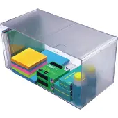 Deflecto Organiser Cube transparent 30x15x15cm