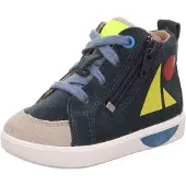 Superfit Sneaker High SUPIES in Blau/Beige | Gr.: 23