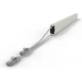 Patchbox .one / Cassette / 46RU / UTP / Grey, 2,5 m, Cat6a, U/UTP (UTP), RJ-45, RJ-45, Grau