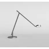 Rotaliana String T1 DTW LED-Tischleuchte-Graphit-Silber-mit dim2warm (2500K - 4000K)