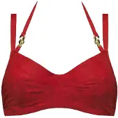Marlies Dekkers Acapulco Rubine Red Balcony Bikini Top Größe: 70E | Bikinis Outlet | Damen | Rot