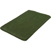 Kleine wolke Badematte "RELAX", rutschhemmend beschichtet, fußbodenheizungsgeeignet, Badteppich, Uni Farben, rechteckig, rund & als Set erhältlich