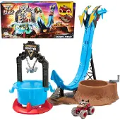 Monster Jam Mud Blasters Monster Mutt Dalmatian Dunk Tank, Monstertruck- & Schienen-Set, 3 Jahr(e), Kunststoff, Mehrfarbig