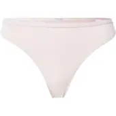 Calvin Klein String "THONG", Damen, Gr. M (38), beige (cedar), Obermaterial: 79% Polyamid, 21% Elasthan, UNDERWEAR, unifarben, körpernah, Unterhosen String, in Unifarbe