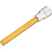 Hazet Schraubendreher-Steckschlüsseleinsatz 986SL-11, Vierkant hohl 12,5 mm (1/2 Zoll), Innen-Sechskant Profil, 11 mm