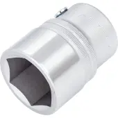 Hazet Steckschlüsseleinsatz 1000-30, 3/4 Zoll, 6-kant SW 30 mm, L 55 mm, CV-Stahl, verchromt poliert, DIN 3124/ISO 2725-1