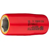Hazet 900KV-16, Steckschlüsselbuchse, Rot, Gelb, 1 Kopf/Köpfe, 1/2", Imperial, 16 mm