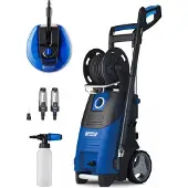 Nilfisk PREMIUM 200-15 EU - GARDEN Hochdruckreiniger Gerade Elektrisch 650 l/h Blau, Schwarz