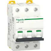 Schneider Electric A9F94320 Leitungsschutzschalter iC60L, 3P, 20A, C-Charakteristik, 25kA