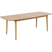 Ebuy24 Montreux Esstisch 90x180/219cm inkl. Zusatzplatten natur.