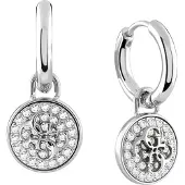 GUESS Steel earrings with pendants 2 in 1 Dreaming JUBE03131JWRHT/U