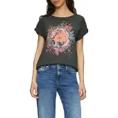 QS T-Shirt mit Frontprint